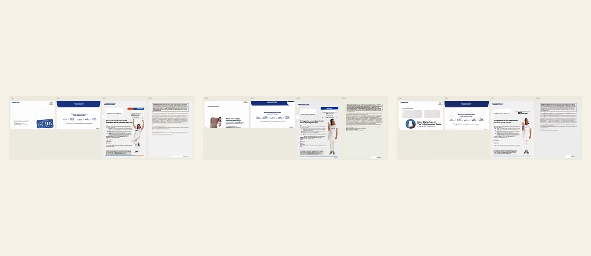Examples of Savings-rate package with headline card