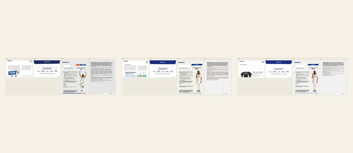 Examples of Savings-badge offer package