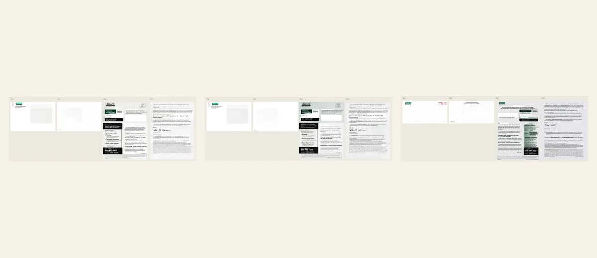 Examples of Amica personal-auto quote letter
