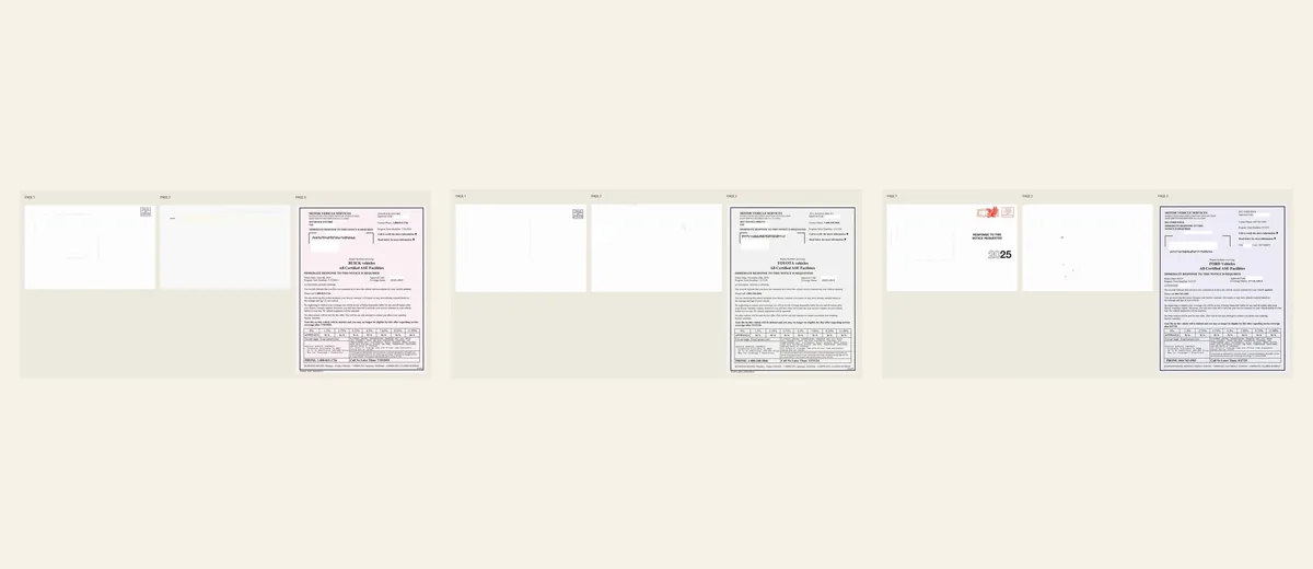 Examples of Make-specific service activation notice