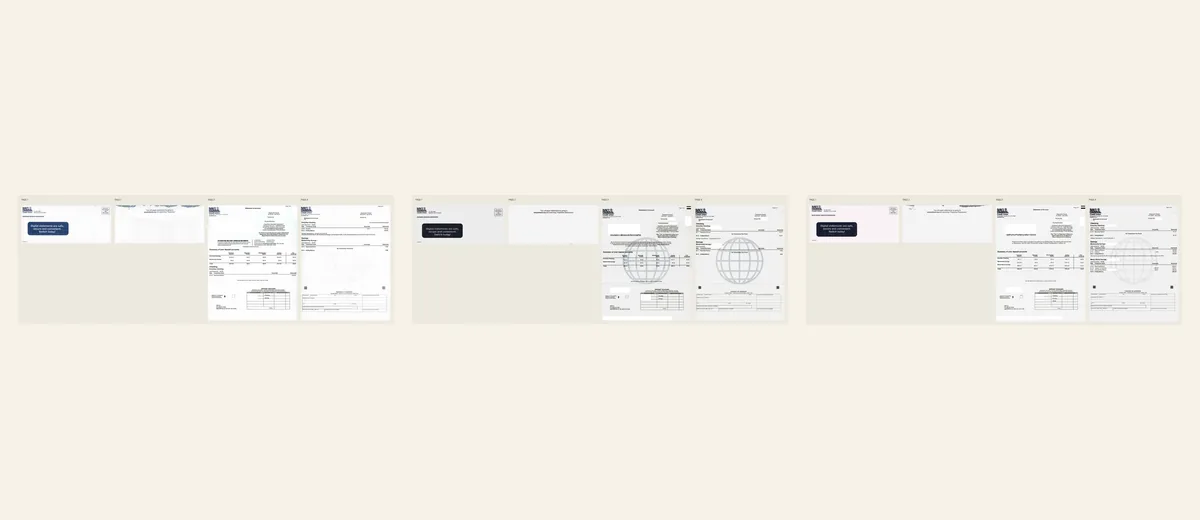 Examples of Navy Federal Credit Union multi-page checking offer