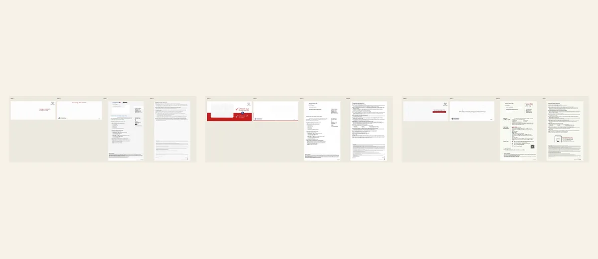 Examples of Bank of America modular rate package