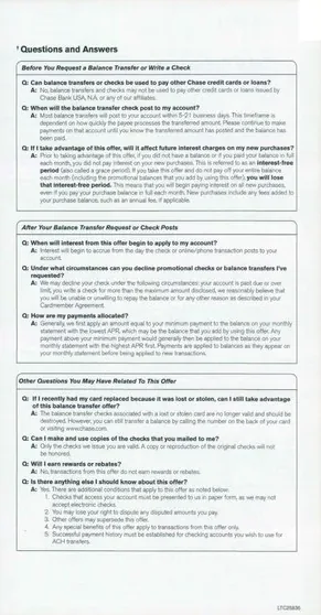 Credit Cards direct mail example: Chase blue rate offer package. Light-blue offer package, rate or payment panel, application letter, terms pages, and apply response.