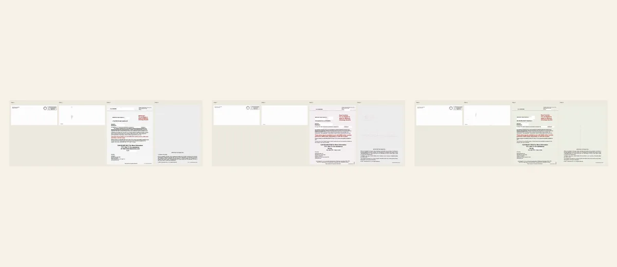 Examples of Red-highlight enrollment letter