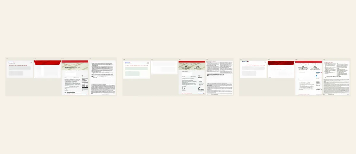 Examples of Bank of America home-equity package