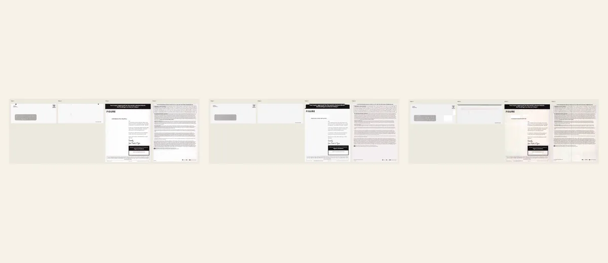 Examples of Figure detailed HELOC letter