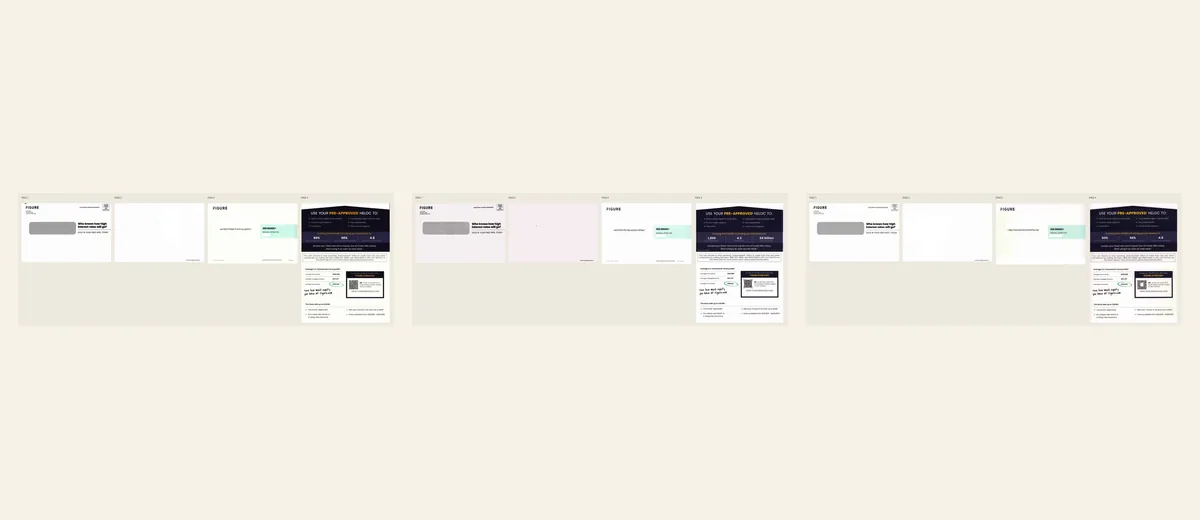 Examples of Figure pre-approved offer package