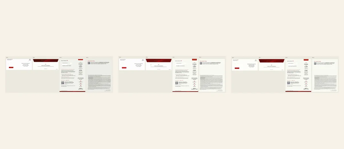Examples of Red rate-and-terms home-equity package