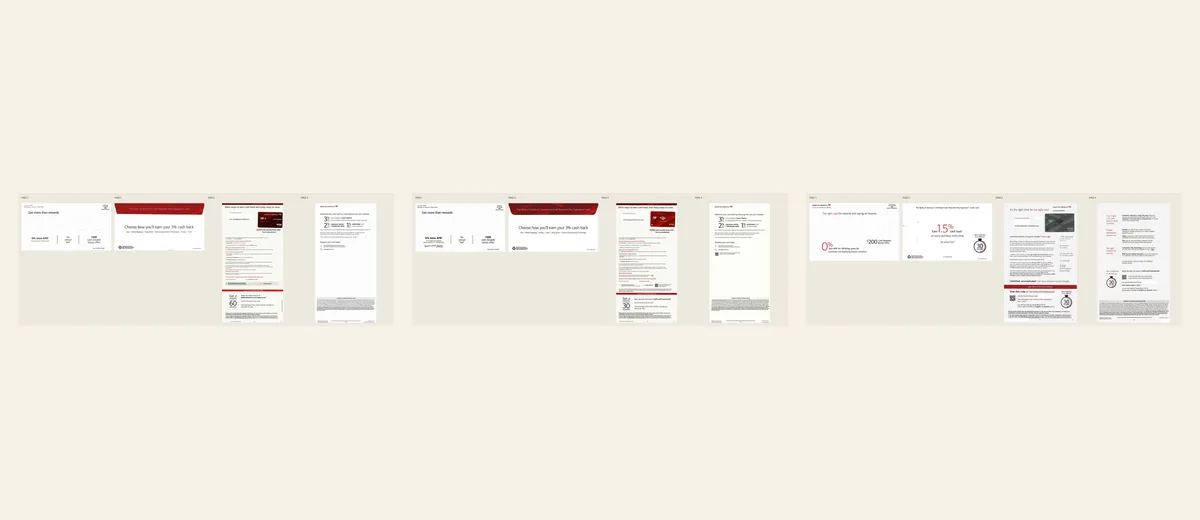 Examples of Bank of America college-savings rewards variant