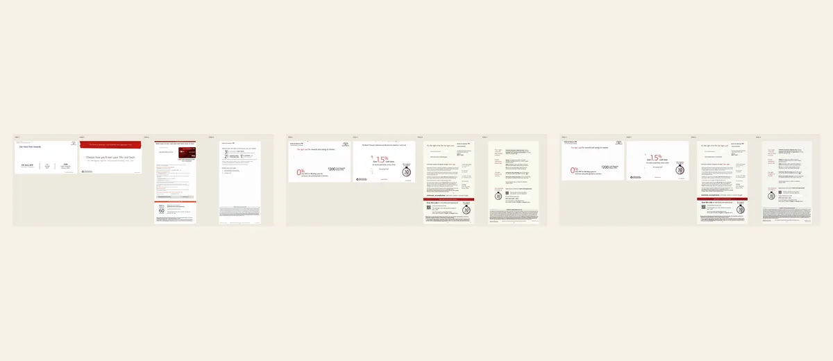 Examples of Bank of America college-savings rewards package