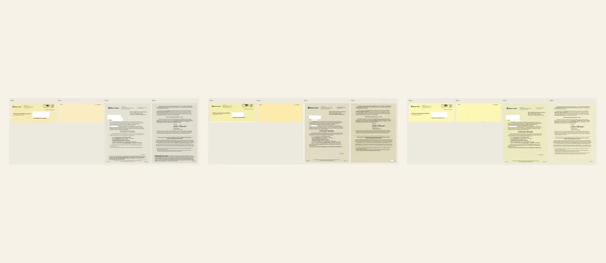Examples of Yellow policy-information letter