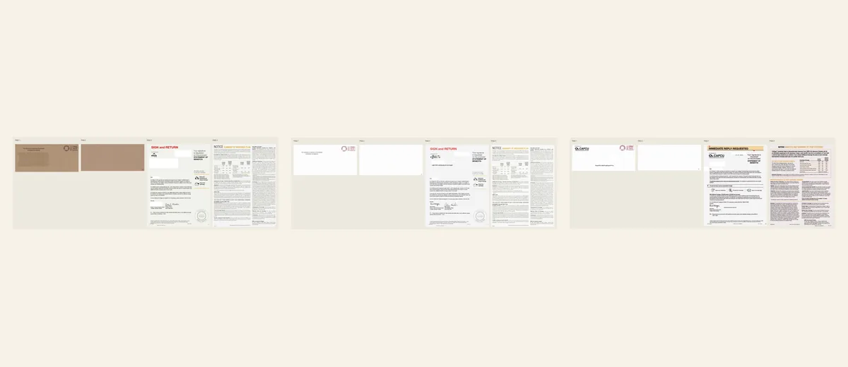 Examples of Accidental-death coverage notice