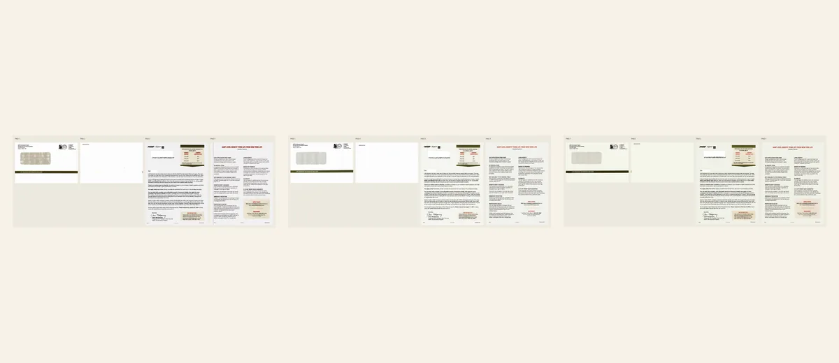 Examples of Term-life benefits comparison letter