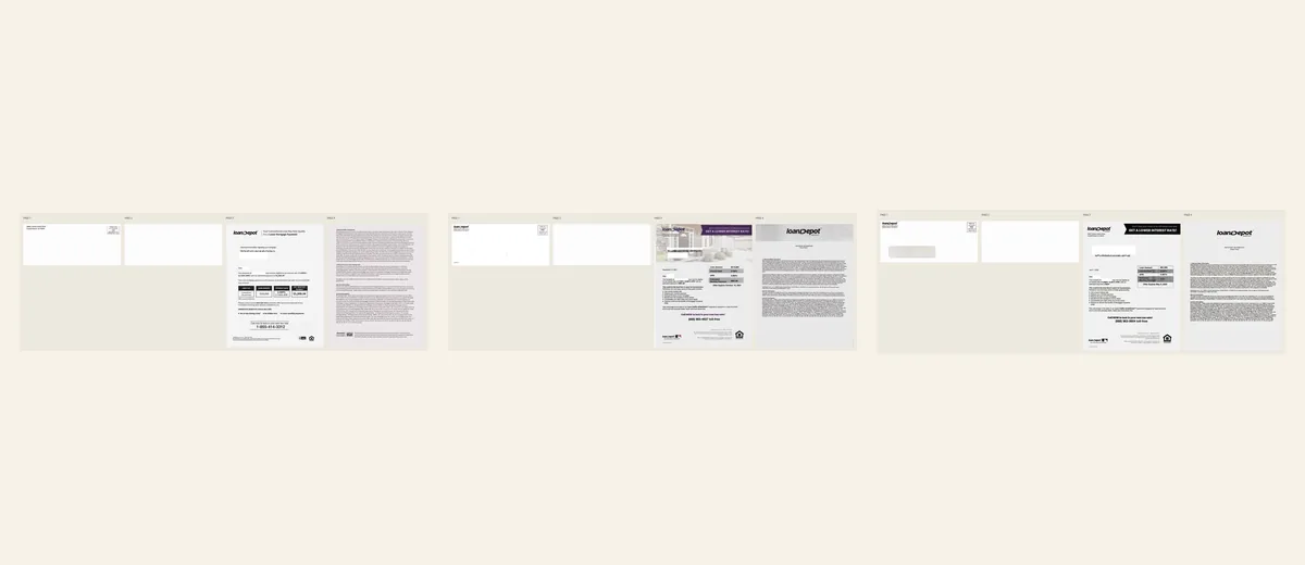 Examples of loanDepot lower-interest-rate package