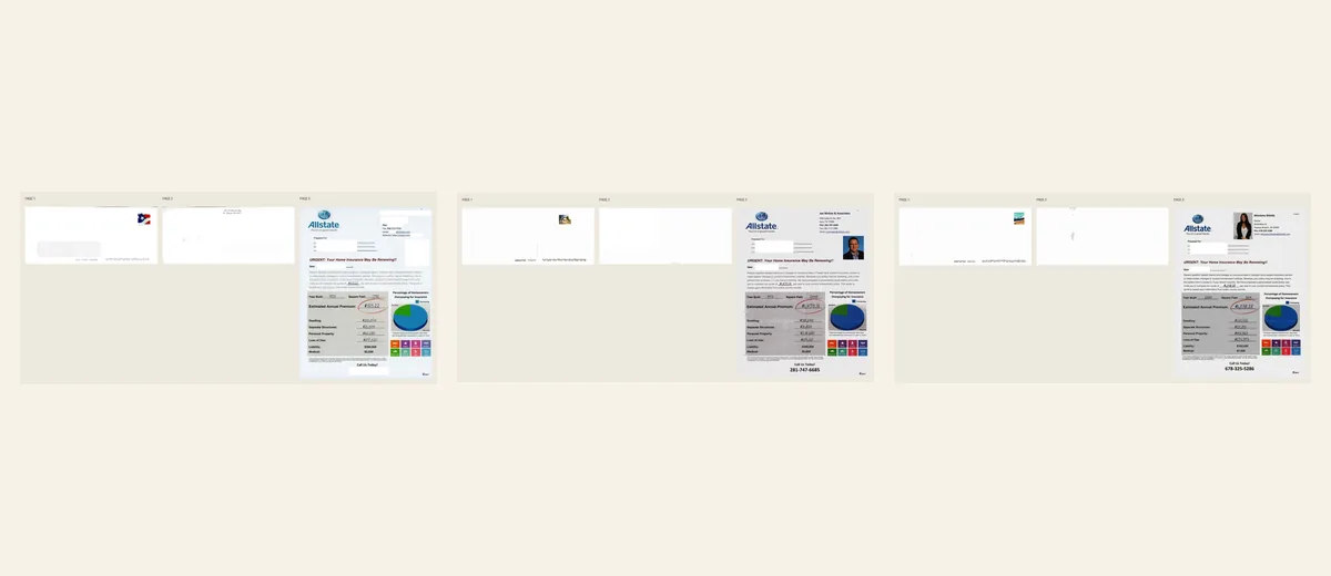 Examples of Agent-led renewal review