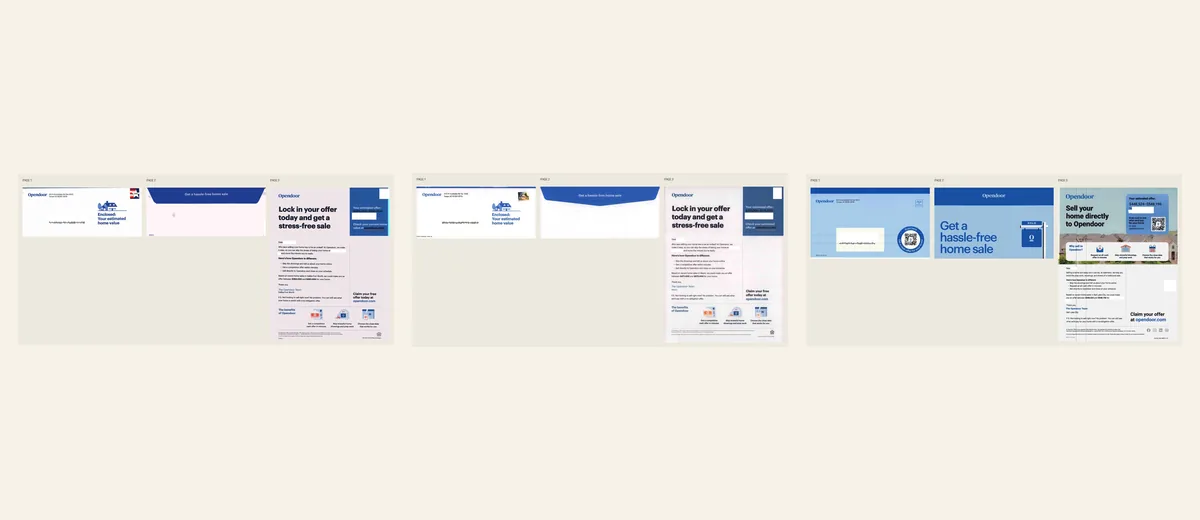 Examples of Opendoor stress-free sale offer