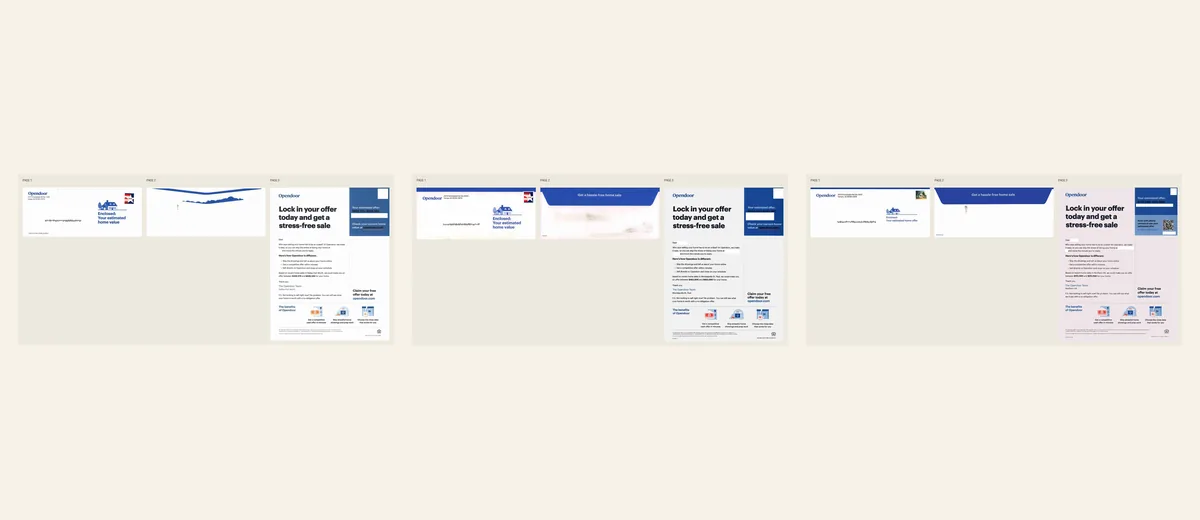 Examples of Opendoor lock-in offer package