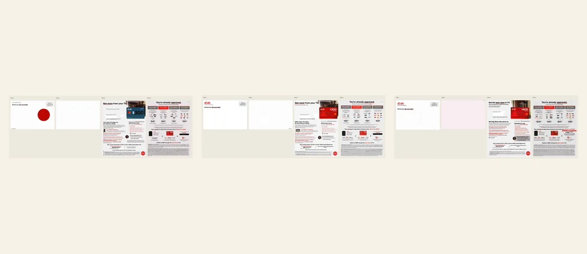 Examples of DISH approved-offer package
