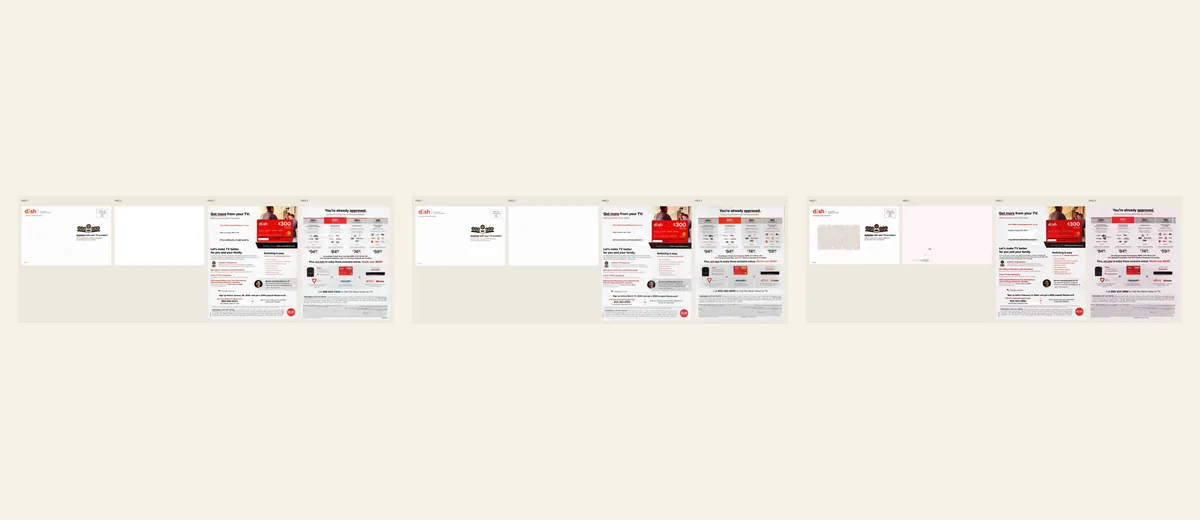 Examples of DISH family-plan offer package