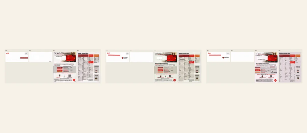 Examples of DISH channel-listing upgrade package