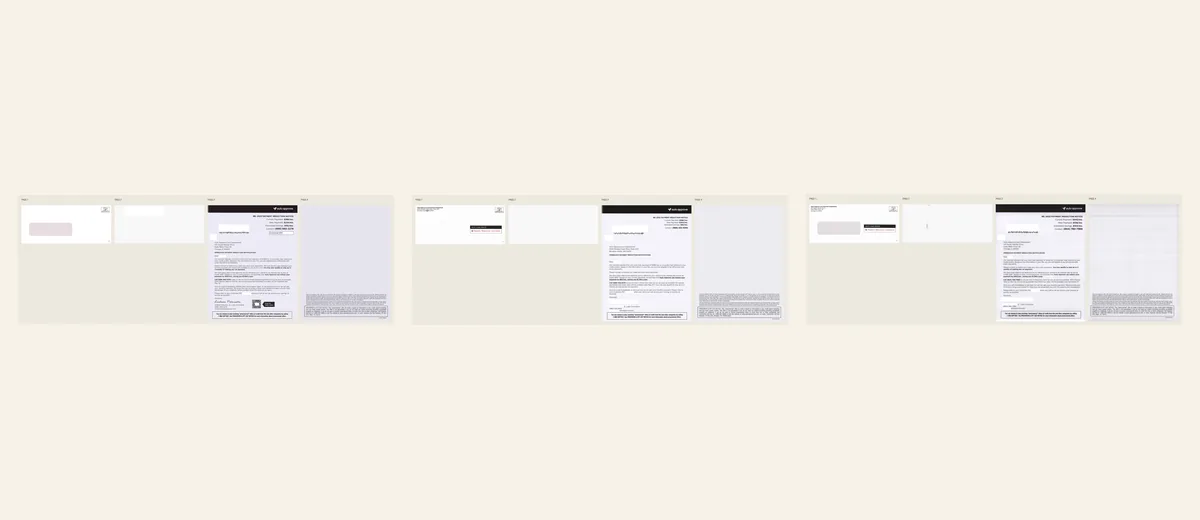 Examples of Auto-approval letter package